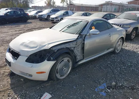 2003 Lexus Sc 430 z USA, uszkodzony, nr VIN JTHFN48Y130043262